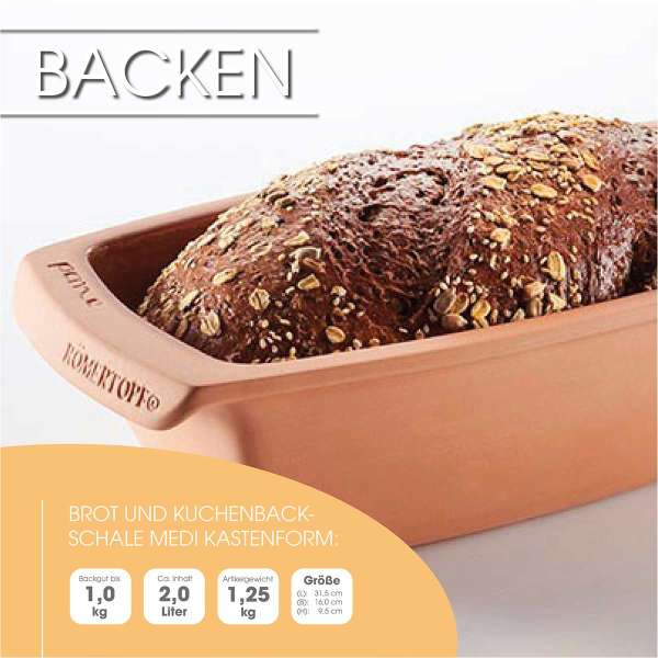 Brotbackform Pane: Brot selber backen