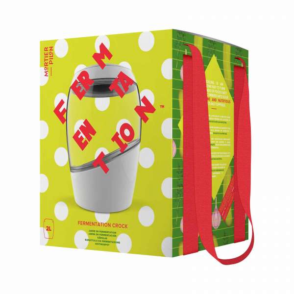 Mortier Pilon Fermentier-Gläser mit Keramikgewichten