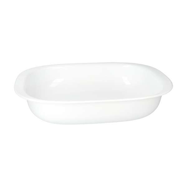 Corelle Auflaufform rechteckig, weiß, für Mikrowelle & Backofen Corelle Auflaufform rechteckig, weiß, für Mikrowelle & Backofen