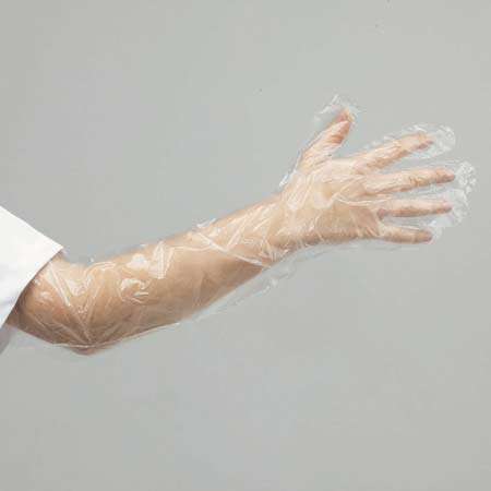 PE-Einmalhandschuhe 100 Stk puderfrei, latexfrei, extra lang PE-Einmalhandschuhe 100 Stk puderfrei, latexfrei, extra lang