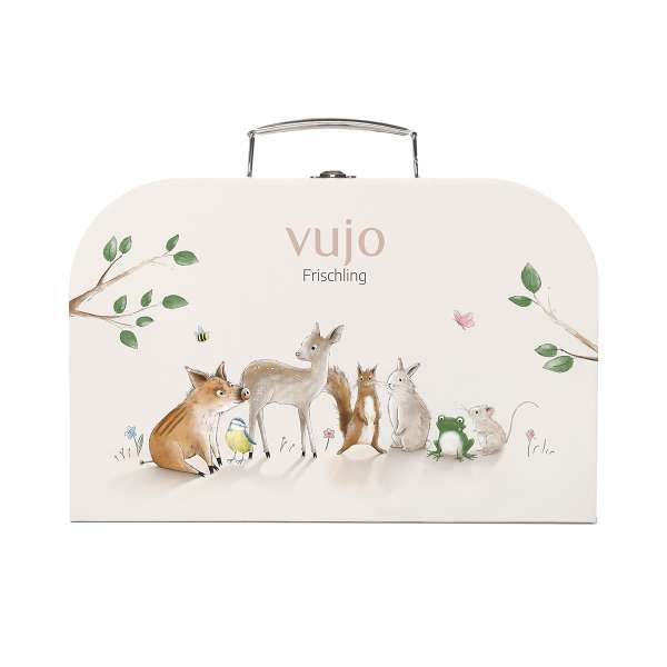 Vujo Baby Erstausstattungskoffer mit 6 Babypflegeprodukten