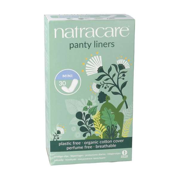 Natracare Slipeinlagen ohne Plastik und zum täglich tragen Natracare Slipeinlagen ohne Plastik und zum täglich tragen