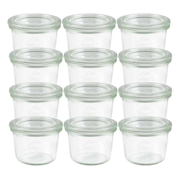 Weck Mini Sturzglas im 12er-Pack für kreatives Einkochen Weck Mini Sturzglas im 12er-Pack für kreatives Einkochen