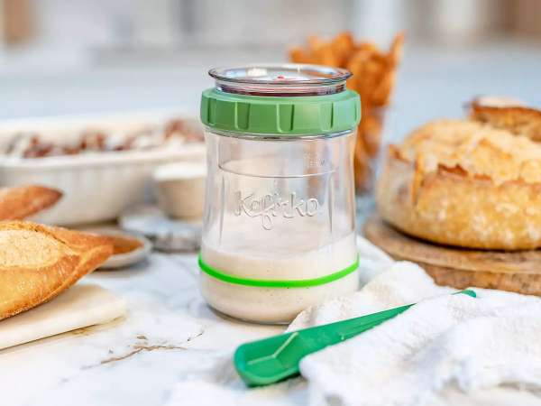 Sauerteig Fermentierer: Brotbacken leicht gemacht mit Gärglas