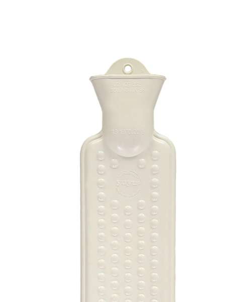 YUYU längliche Wärmflasche mit Bio-Baumwolle - GOTS