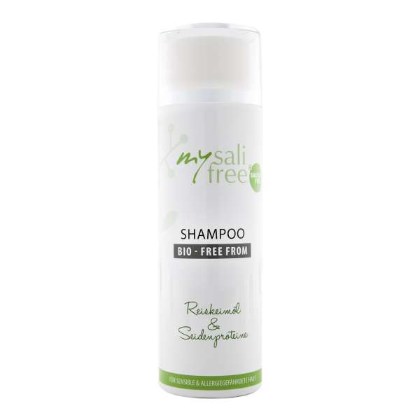 MySalifree Shampoo für empfindliche Kopfhaut mit Seidenproteinen MySalifree Shampoo für empfindliche Kopfhaut mit Seidenproteinen