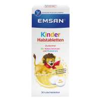 Emsan Halstabletten Kinder bei Halsschmerzen & Heiserheit Emsan Halstabletten Kinder bei Halsschmerzen & Heiserheit