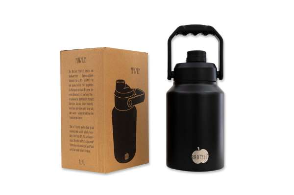 Pure & green Thermosbehälter 1,9 Liter aus Edelstahl