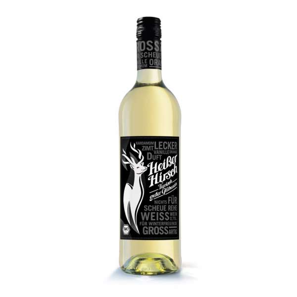 Glühwein weiß aus Bio Weißwein - Heißer Hirsch kaufen Glühwein weiß aus Bio Weißwein - Heißer Hirsch kaufen
