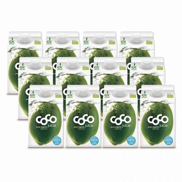 Coco Drink Bio Kokoswasser kaufen im Sparset, 12 x 500ml Coco Drink Bio Kokoswasser kaufen im Sparset, 12 x 500ml