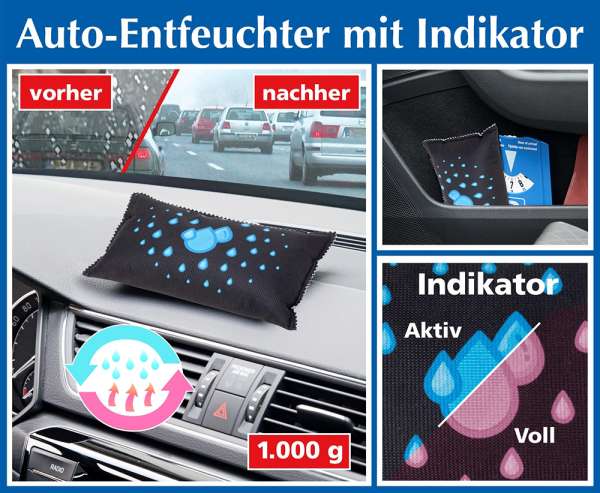 Auto Entfeuchter Kissen & zum Wohnmobil entfeuchten