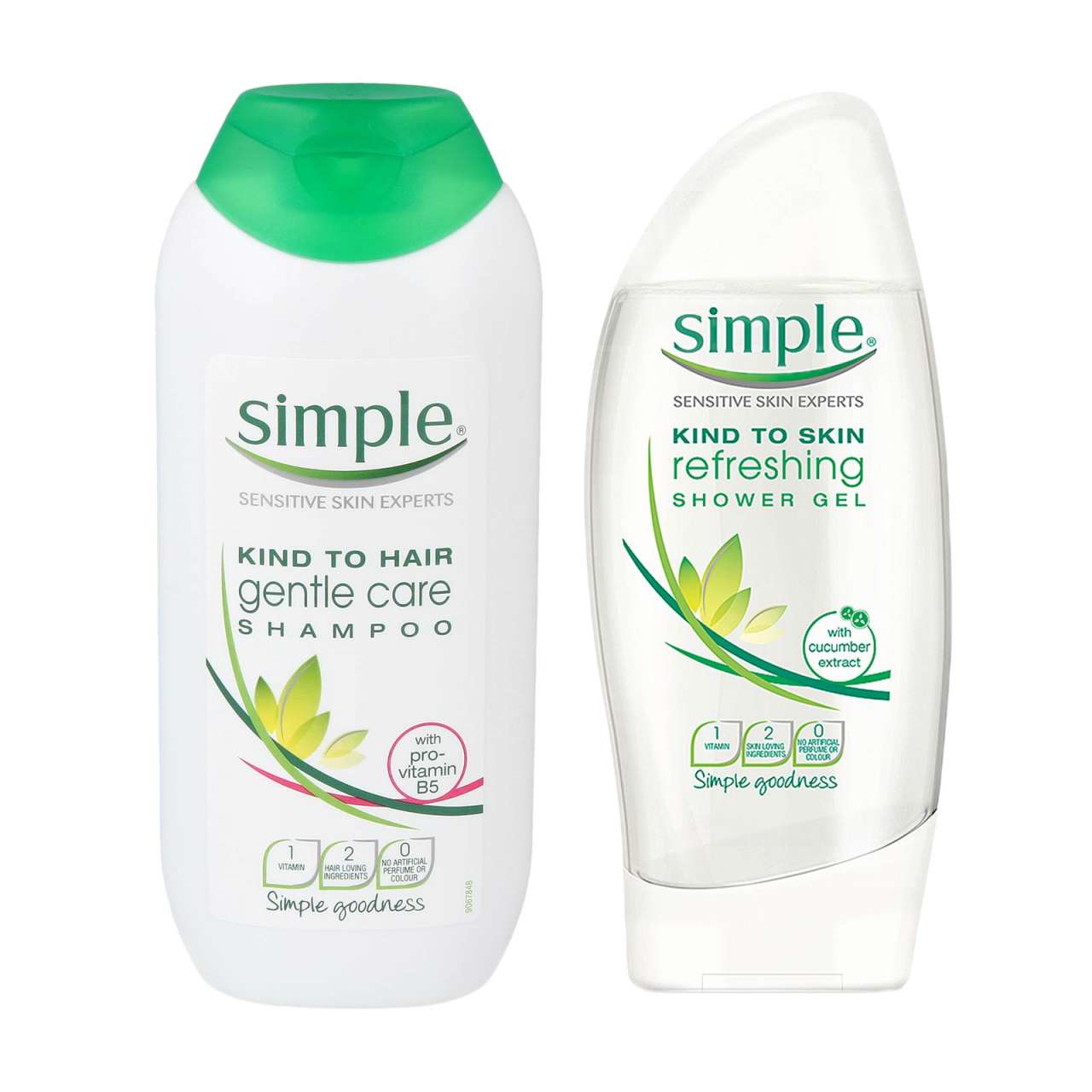 Duschset Simple Kosmetik mit Duschgel & Shampoo online kaufen