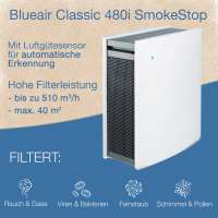 Vorschau: Blueair 480i Classic Luftreiniger bei Asthma & Allergie mit SmokeStop Vorschau: Blueair 480i Classic Luftreiniger bei Asthma & Allergie mit SmokeStop