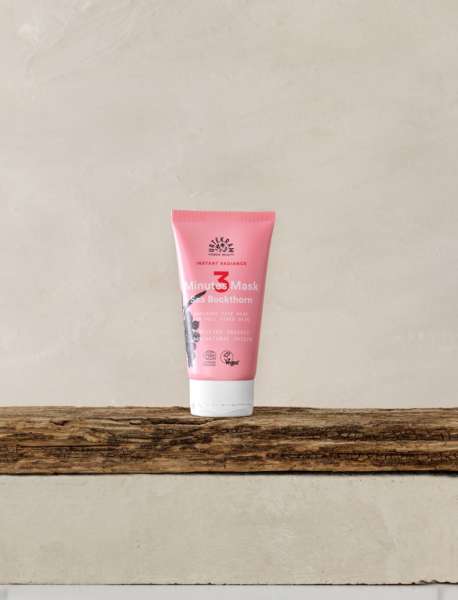 Urtekram 3 Minutes revitalisierende Gesichtsmaske Sanddorn