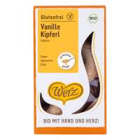Reis Vanillekipferl kaufen - glutenfreie Plätzchen vegan Reis Vanillekipferl kaufen - glutenfreie Plätzchen vegan