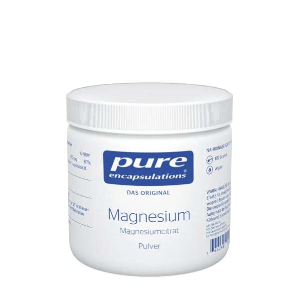 Pure Encapsulations Magnesiumcitrat-Pulver ohne Zusatzstoffe Pure Encapsulations Magnesiumcitrat-Pulver ohne Zusatzstoffe