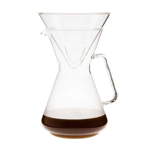 Kaffeebereiter Brasil 1 Liter - mit Glas Kaffeefilter-Halter Kaffeebereiter Brasil 1 Liter - mit Glas Kaffeefilter-Halter