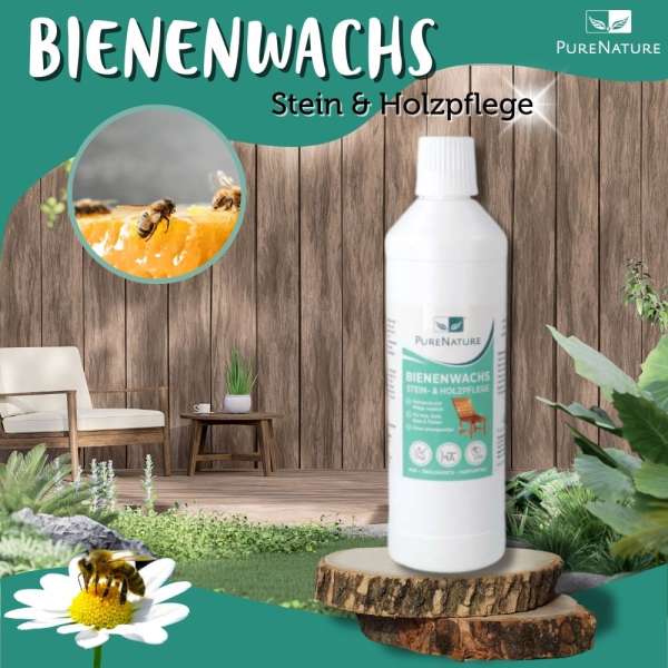 PureNature Bienenwachs-Emulsion für die Parkett-Politur und Bodenpflege