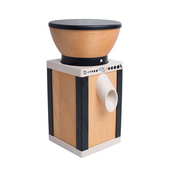 KoMoMio - 360 Watt Getreidemühle aus Holz mit farbigen Elementen