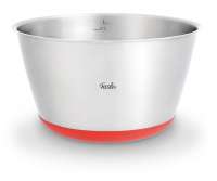 Edelstahl Schüssel groß, 4,8 L mit Silikonfuss - Fissler Q! Edelstahl Schüssel groß, 4,8 L mit Silikonfuss - Fissler Q!