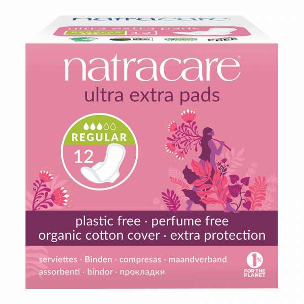 Natracare Ultra Binden - normal, mit Flügeln Natracare Ultra Binden - normal, mit Flügeln