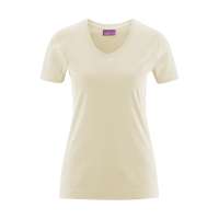 Living Crafts Damen Öko T-Shirt mit V-Ausschnitt für Damen Living Crafts Damen Öko T-Shirt mit V-Ausschnitt für Damen