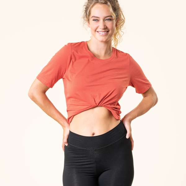 Living Crafts Damen Leggings Lisa aus Bio-Baumwolle