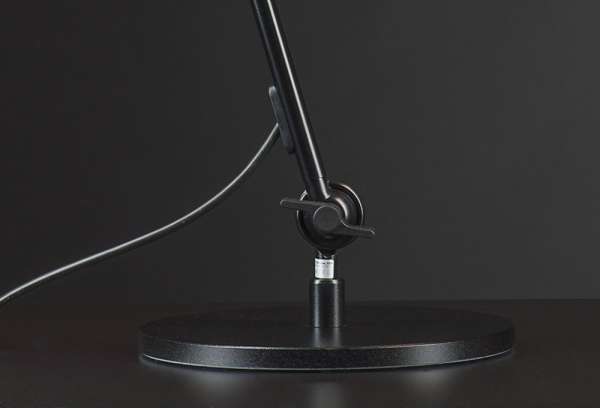 Werkleuchte mit Tischstandfuß,schwarz