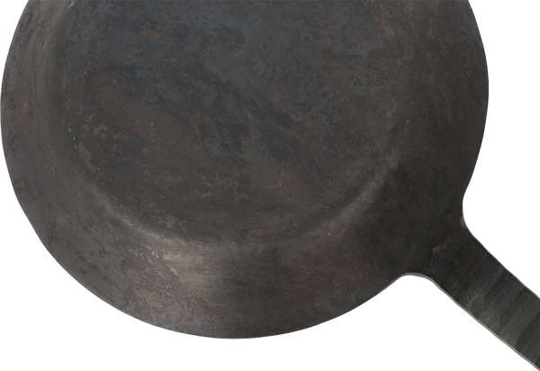Turk freiform-warmgeschmiedete Pfanne mit flachem Hakenstiel