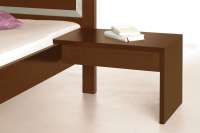 Bettkonsole zum Einhängen am Bett aus Massivholz