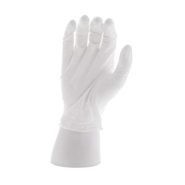 Nitril Handschuhe weiß kurz latexfrei - reißfester Schutz Nitril Handschuhe weiß kurz latexfrei - reißfester Schutz