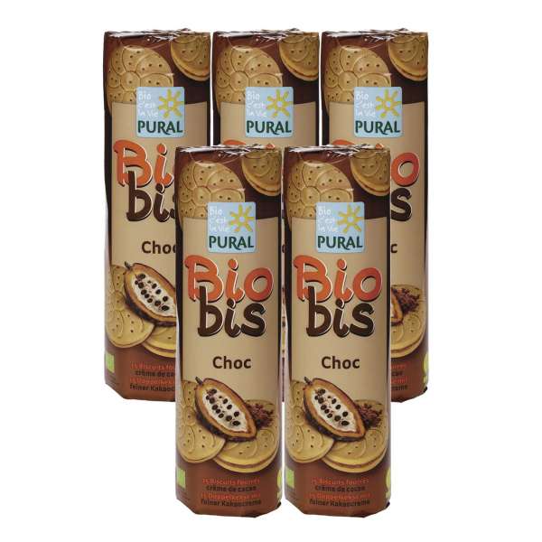 Schoko Doppelkeks Bio Bis im 5 Rollen Sparpack günstiger kaufen Schoko Doppelkeks Bio Bis im 5 Rollen Sparpack günstiger kaufen