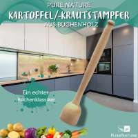 Vorschau: Kartoffelstampfer/Krautstampfer 30 cm Vorschau: Kartoffelstampfer/Krautstampfer 30 cm