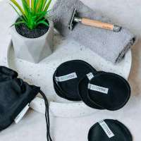 Vorschau: EcoYou Abschminkpads schwarz - 10er Set aus Bio Baumwolle Vorschau: EcoYou Abschminkpads schwarz - 10er Set aus Bio Baumwolle