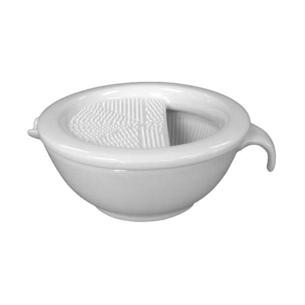 Ingwer- und Muskatreibe und -mörser von Holst Porzellan Ingwer- und Muskatreibe und -mörser von Holst Porzellan