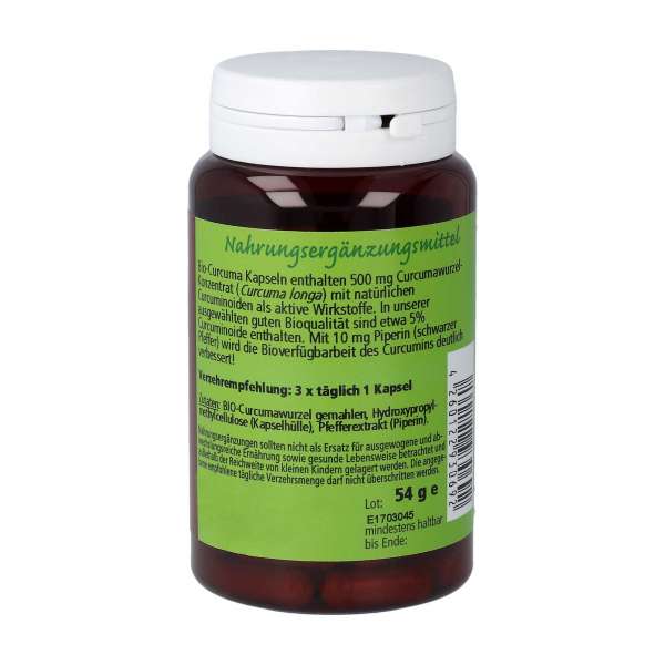 Curcuma Bio Kapseln 90 Stück