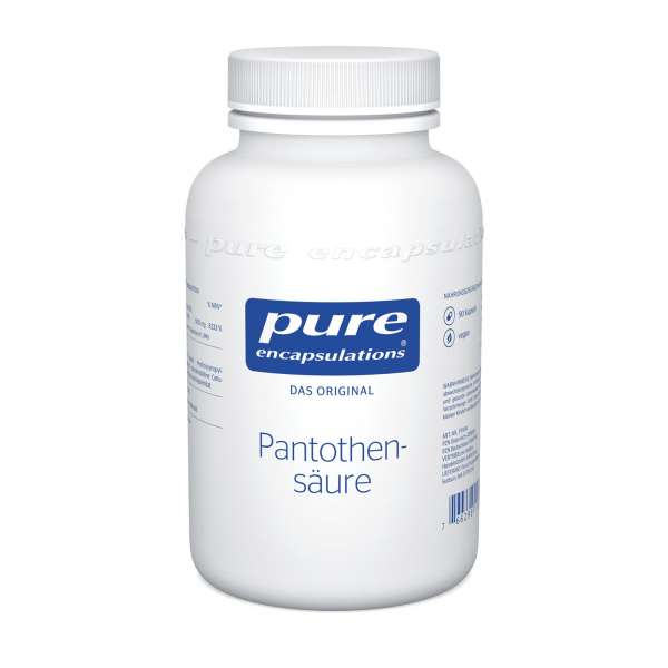 Pure Encapsulations Vitamin B5 Kapseln - Pantothensäure 500mg Pure Encapsulations Vitamin B5 Kapseln - Pantothensäure 500mg
