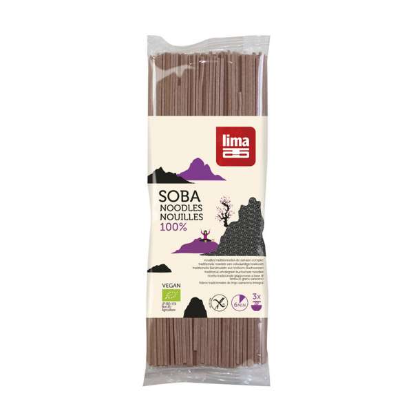Soba: Japanische Buchweizennudeln von Lima – ohne Gluten Soba: Japanische Buchweizennudeln von Lima – ohne Gluten