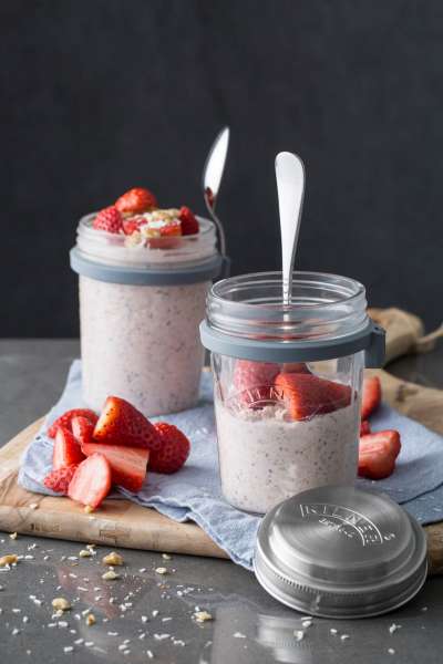 Kilner Frühstücksglas: Gesundes Frühstück to go mitnehmen