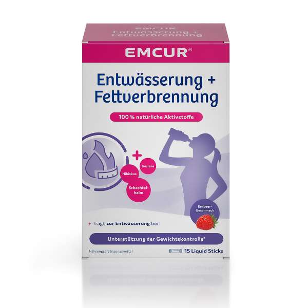 Emcur Entwässerung + Fettverbrennung Emcur Entwässerung + Fettverbrennung