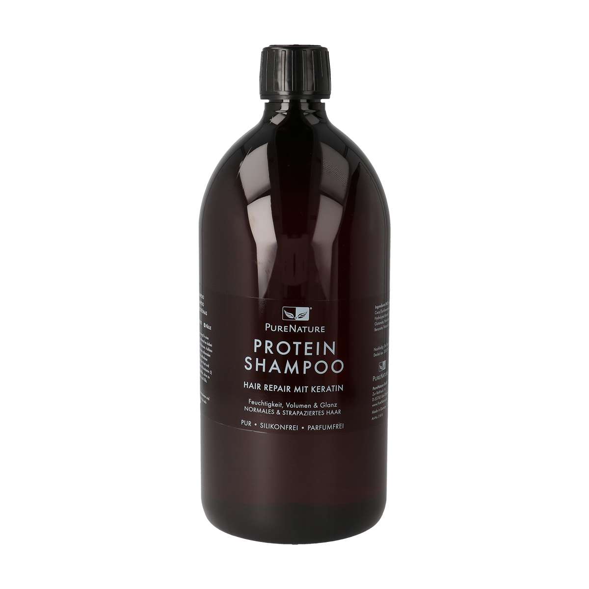 PureNature Glanzshampoo mit Keratin - für glänzende Haare