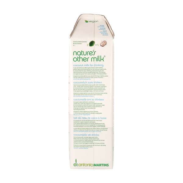 Dr. Martins Coco Milk for Drinking Pure Bio Kokosmilch