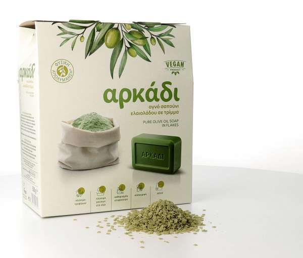 Olivenöl-Seifenflocken: vegan & umweltfreundlich