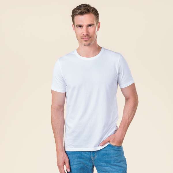 Living Crafts Herren T-Shirt Tawin aus Bio-Baumwolle, 2er-Pack