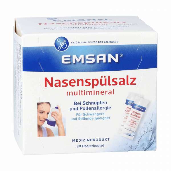 Emsan Nasenspülsalz kaufen & die Nase sanft reinigen und pflegen Emsan Nasenspülsalz kaufen & die Nase sanft reinigen und pflegen