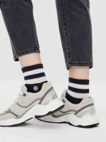 Vorschau: Natural Vibes Quarter Black Sportsocken in Schwarz-Weiß Vorschau: Natural Vibes Quarter Black Sportsocken in Schwarz-Weiß