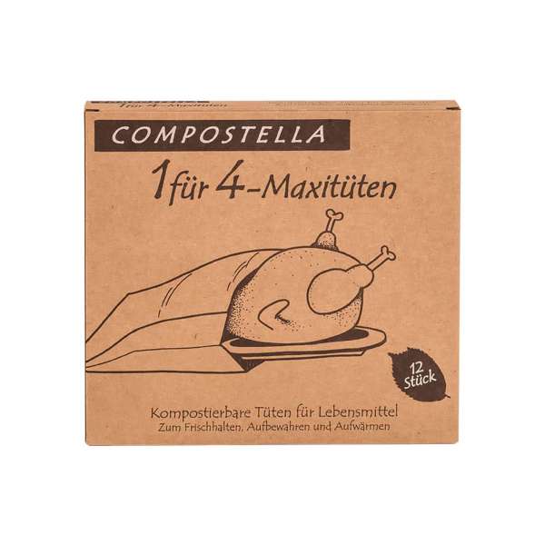 Papiertüten natur - lebensmittelecht, fettdicht & kompostierbar Papiertüten natur - lebensmittelecht, fettdicht & kompostierbar