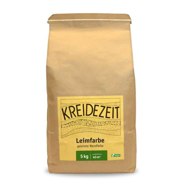 Kreidezeit Leimfarbe aus rein natürlichen Materialien Kreidezeit Leimfarbe aus rein natürlichen Materialien
