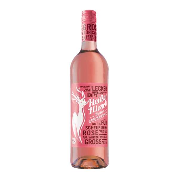 Heißer Hirsch ROSÉ Glühwein: Bio & einfach tierisch gut Heißer Hirsch ROSÉ Glühwein: Bio & einfach tierisch gut