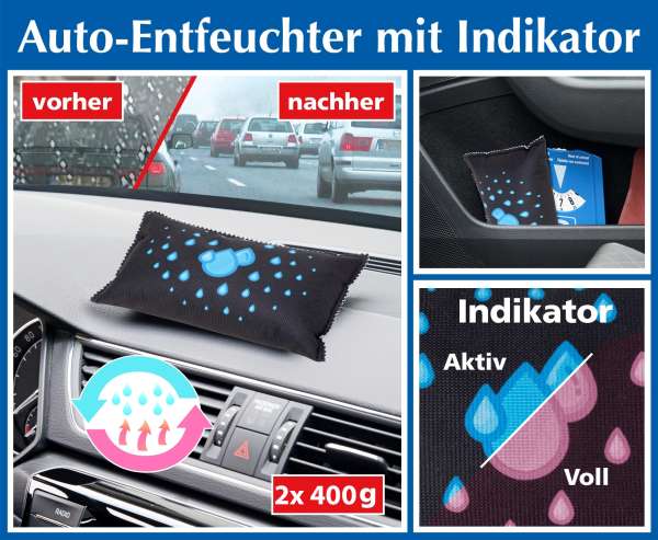 Entfeuchtungs Kissen - 2er Set - wiederverwendbar